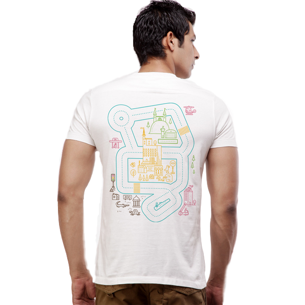 Das Spielshirt in Grau, Weiß und Schwarz