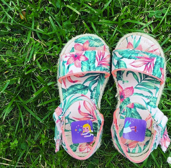 Schuh- Aufkleber FABELWESEN- Einhorn,Drache, Fee